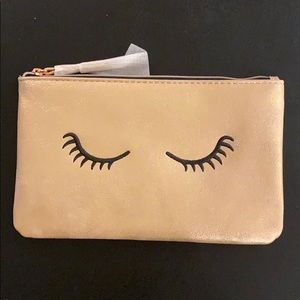 Stella & Dot Metallic Eyelash Pouch